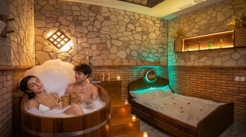 Sala privada VIP de Beer Spa